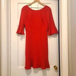 WHBM Flare Sleeve, A-Line Dress